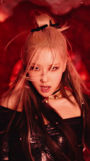 Pink Venom - Rose, blackpink, jennie, jisoo, lisa, mv, pinkvenom HD phone wallpaper