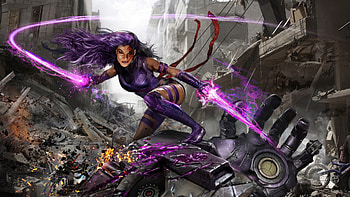Psylocke, psylocke, character, marvel, deviantart HD wallpaper