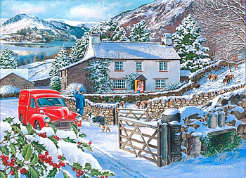 winter in england, morris, winter, house, england HD wallpaper