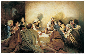 last supper jesus christ the last supper apostles find judas jesus bread wine wall light shadow HD wallpaper