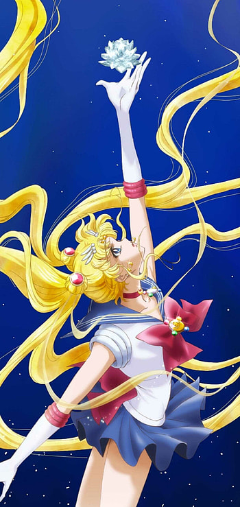 Sailor Moon Eternal, Anime beauty, Magical girl squad, Moonlit enchantment HD phone wallpaper