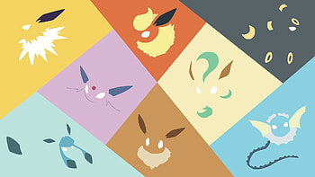 Jolteon, Eeveelution , Umbreon , Pokemon backgrounds HD wallpaper