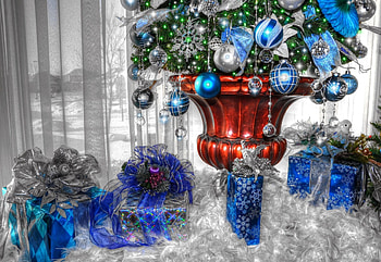 Holidays, Holiday, Vase, Christmas Decorations, Christmas Tree, Gifts, Presents HD wallpaper