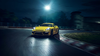 Porsche, Cars, Side View, Cayman, Gt4 HD wallpaper