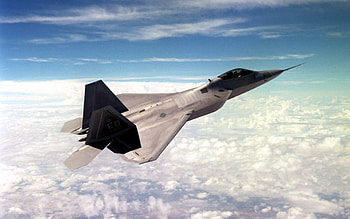 F-22, military, aircraft, bombs, planes, rocket HD wallpaper