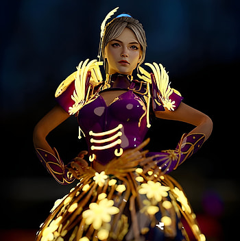 Pubg girl, fashion design, performing arts HD phone wallpaper