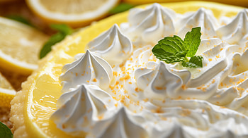 Luscious Lemon Pie, Lemon Pie, food, pie HD wallpaper