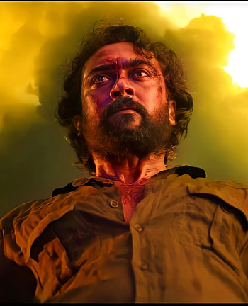 Suriya, jaw, hair HD phone wallpaper
