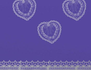 blue sweetheart style, blue, valentine, background, pretty, hearts, lace, border, sweetheart HD wallpaper