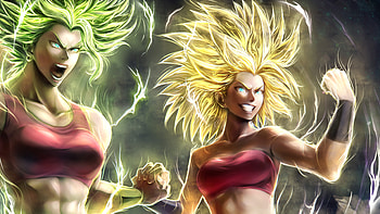 Caulifla Kale Dragon Ball Super Girls, dragon-ball-super, anime, dragon-ball HD wallpaper