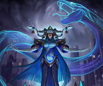 Porcelain Lissandra, Lissandra (League Of Legends), video game, League Of Legends HD wallpaper