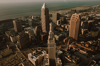 Cleveland travels, Stock , backgrounds, Gradivis collection HD wallpaper