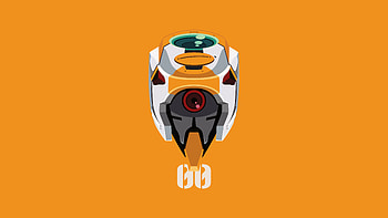 Neon Genesis Evan Gelion Eva Unit 00, neon-genesis-evangelion, anime, minimalism, minimalist, artist, artwork, digital-art HD wallpaper