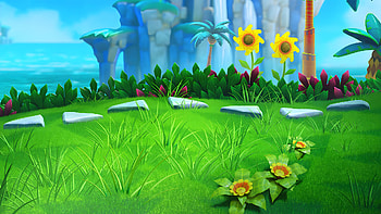 Sonic Superstars – Vibrant Sonic the Hedgehog Adventure Scene, Sonic Superstars, Sonic the Hedgehog HD wallpaper