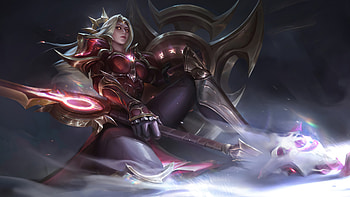 Leona Solar Eclipse LoL Fan Art, video game, League Of Legends, Leona (League Of Legends) HD wallpaper