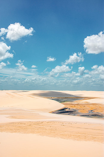 Nature, Sky, Clouds, Sand, Desert HD phone wallpaper