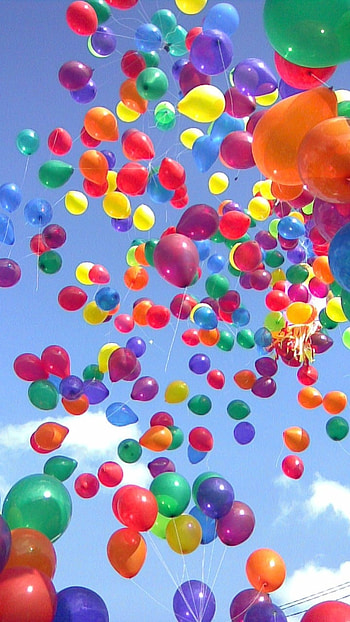 Baloons, Colorful HD phone wallpaper