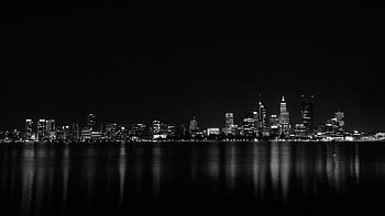 Night Skyline, Travels, Dark, River HD wallpaper