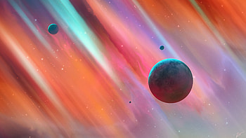 Planet Ride, planet, space, digital-universe, artist, artwork, digital-art, deviantart HD wallpaper