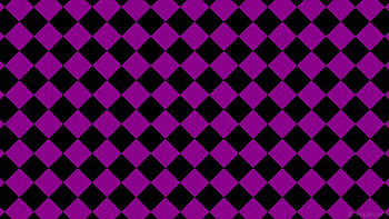 checkered black purple squares dark magenta HD wallpaper