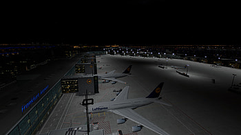 Frankfurt Airport, EDDF, X-Plane 11, ORBX HD wallpaper