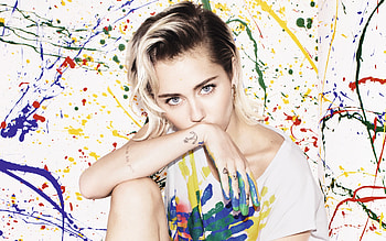 Miley Cyrus, blonde, celebrity HD wallpaper