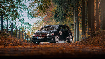Early Autumn, Golf GTI HD wallpaper