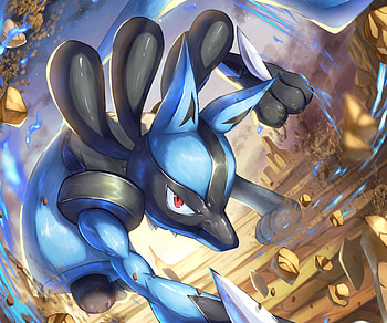 Lucario - Pokémon: Diamond and Pearl, Lucario (Pokémon), video game, Pokémon: Diamond and Pearl HD wallpaper