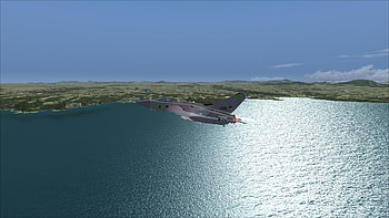 Just North of Scotland, prop, f-117, float, eagle, runway, contrail, jet, afterburn, air, sky, mach, ocean, cloud HD wallpaper