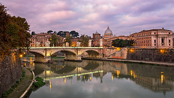 Saint Peter's Cathedral, Morning in Rome, Anshar graphy, Cityscape beauty HD wallpaper