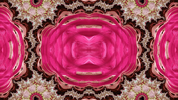 Trippy Psychedelic Fractal, trippy, psychedelic, aesthetic, pink, Abstract, fractal HD wallpaper