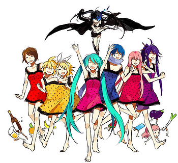 vocaloid, luka, gakupo, len, meiko, gackpoid, rin, kaito HD wallpaper