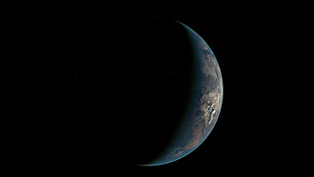 Universe, Dark, Shadow, Planet HD wallpaper