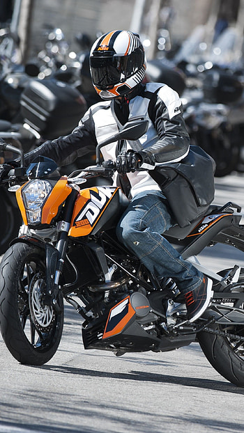 Ktm Duke 200, Bike, Background HD phone wallpaper