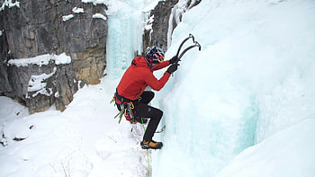 Ice climbing with Will Gadd, V threads, Sharpening tools, Climbing technique HD wallpaper