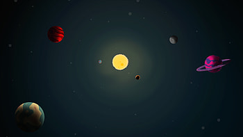 Space Planets Drawing , planets, artist, artwork, digital-universe HD wallpaper
