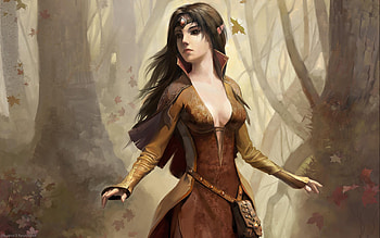 Disciples Elf, disciples, cgi, babe, lady, painting, game, sexy, art, hot, girl, beautiful, elf, woman, pretty, drawing, face, video HD wallpaper