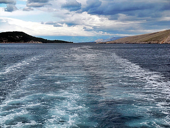Adriatic, sea, summer, landscape, sky, croatia HD wallpaper