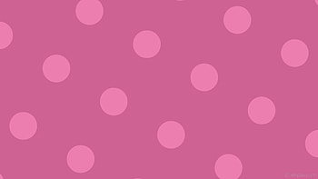 pink polka dots spots HD wallpaper