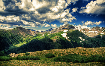 Landscape, Mountains HD wallpaper