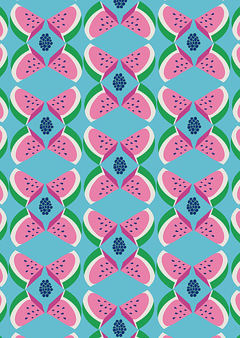 Art, Pattern, Texture, Textures, Watermelon, Lobules, Slices HD phone wallpaper