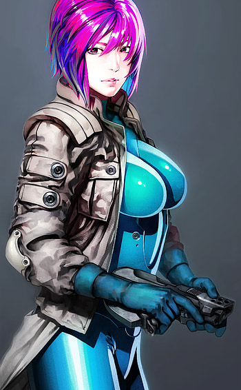 Kusanagi Motoko, Koukaku Kidoutai, Ghost in the Shell, Anime HD phone wallpaper