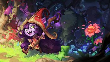 League of Legends, Chibi, Lulu, LOL Wild Rift HD wallpaper