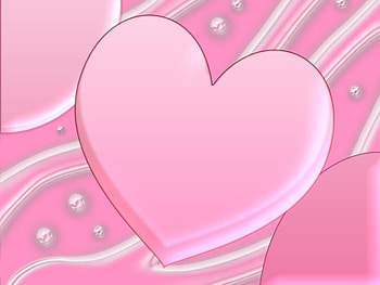 Pink heart, heart, abstract HD wallpaper