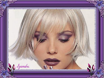 blond, purple, shy, beauty HD wallpaper
