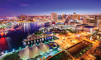 Baltimore Skyline, Fusion tattoo, Iconic cityscape, Artistic forearm design HD wallpaper