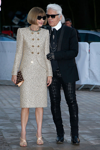 Karl Lagerfeld, Anna Wintour's gift, Glamour BFF HD phone wallpaper