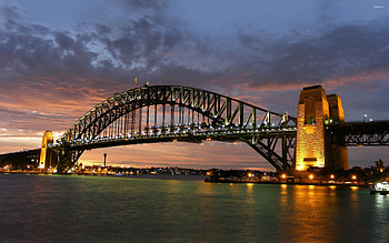 Sydney Harbour Bridge, Iconic landmark, Engineering marvel, Jaw-dropping views HD wallpaper
