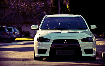 Mitsubishi Evolution X HD wallpaper