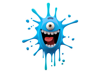Art, Smile, Blot, Monster HD wallpaper